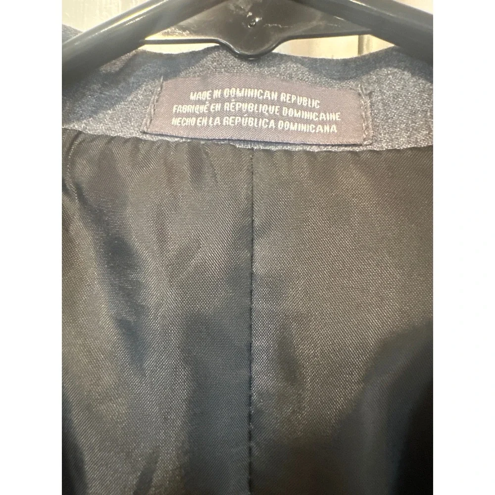 Van Heusen Flex Kids Boys Gray Blazer Suit Jacket Size 14 Husky Formal Wedding